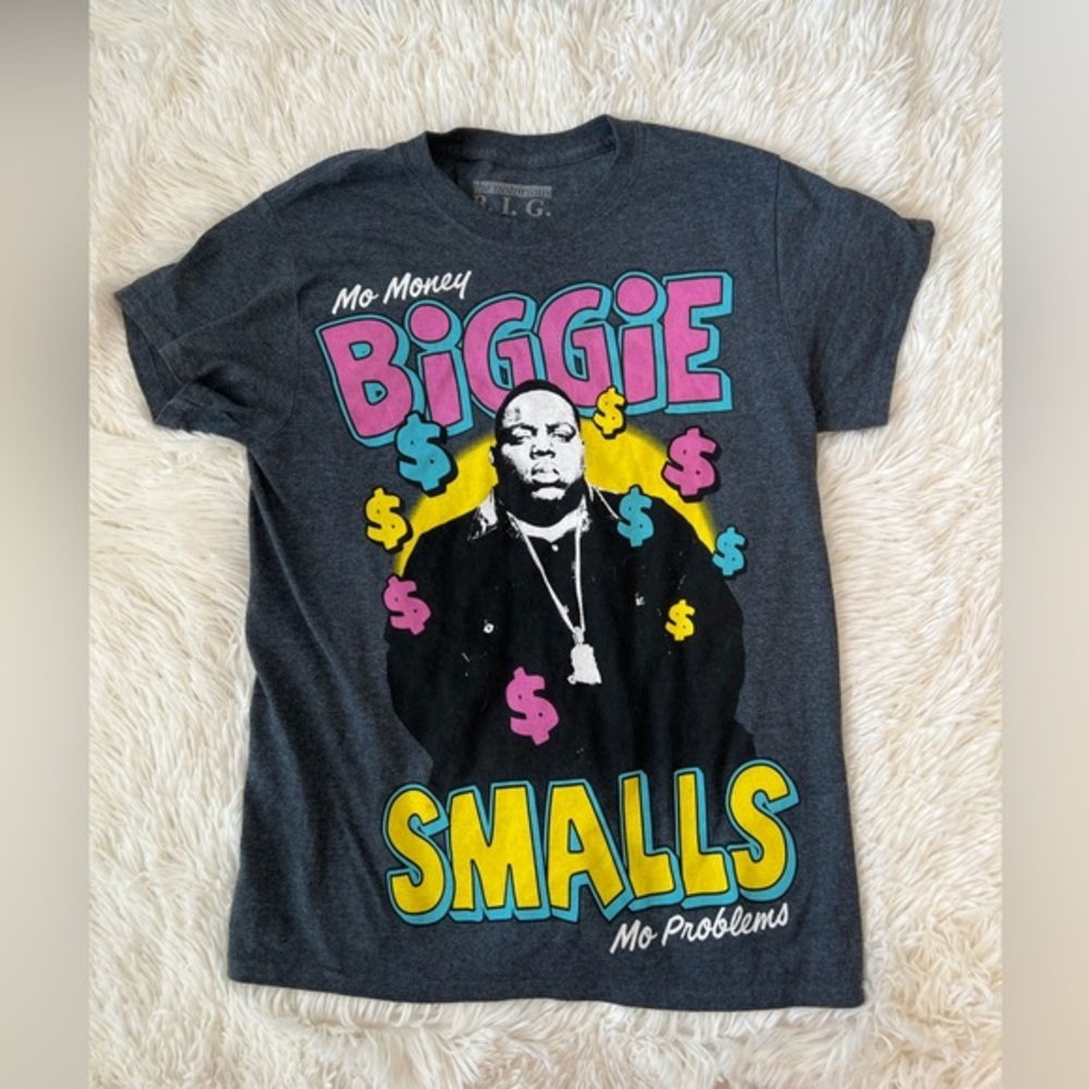 Biggie Small Mo Money Mo Problems T-Shirt Size Small